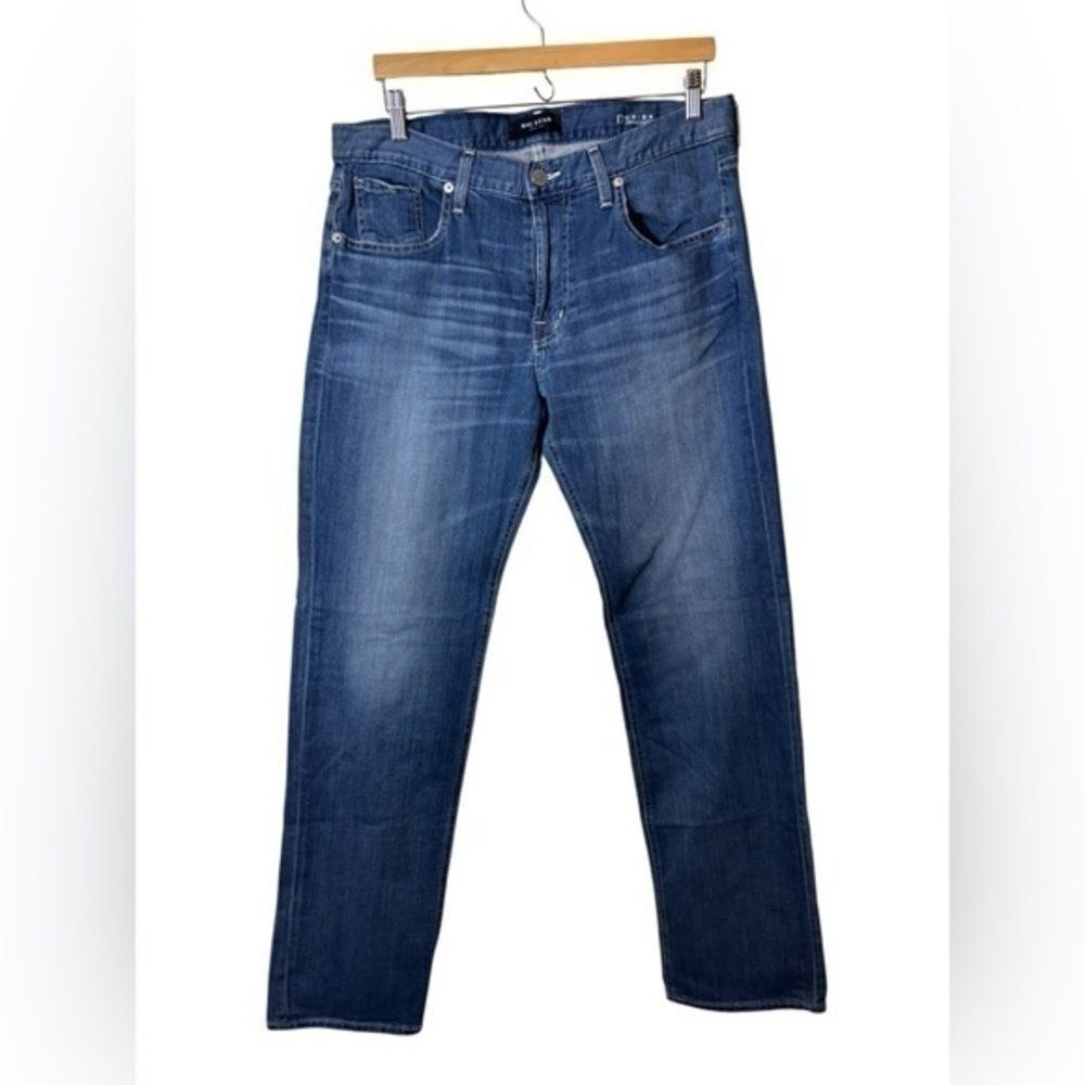 BIG STAR 17 union comfort straight denim blue jeans 34 34R Nova XVI